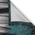 thumbnail image 3 of Ambesonne Forest Kitchen Curtains, Fantasy Wonderland Print, 55"x39", Teal Black, 3 of 3