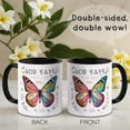thumbnail image 2 of Christian Gifts for Women - Birthday Christian Mug 11oz with Butterfly - Inspirational Religious Catholic Gift for Sister, Friend, Daughter, Mom - Baptism Confirmation Gifts for Girls, 2 of 4