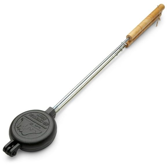 Old Mountain Pre Seasoned 10155 Round Pie Iron, 28 Inch Long