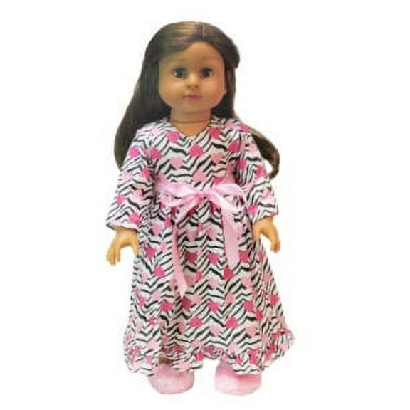 Zebra & Hearts Nightgown