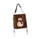 thumbnail image 5 of Bolsos de hombro navideños, elegantes, ligeros, con cordón, para mujer marrón, 5 of 9