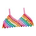 thumbnail image 2 of Bikini bohemio de lentejuelas de metal BLESIY Sujetador con falda de lentejuelas, 2 of 8