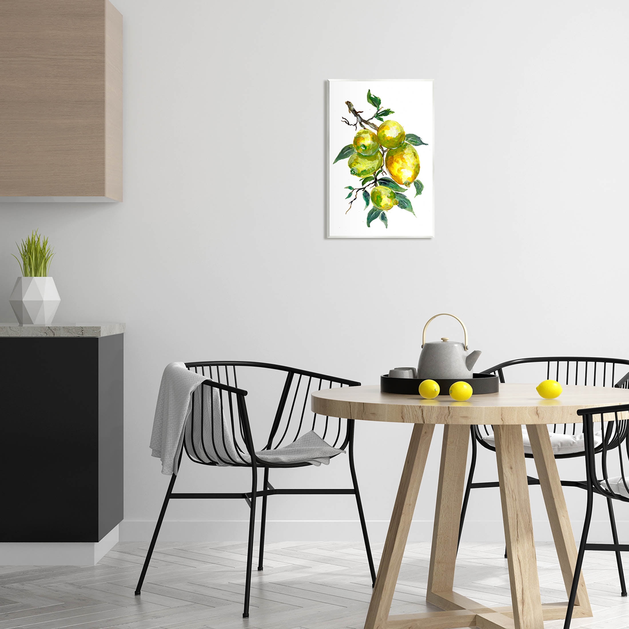 Lemon Citrus Fruit Tree Food & Beverage Graphic Art Unframed Art Print Wall Art