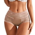 thumbnail image 1 of Women's Panties Seamless Lace Bikini Underwear with Half Back Coverage for Daily Comfort and Smooth, 1 of 5