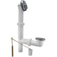 thumbnail image 2 of Keeney 64W Trip Lever Style Bath Drain Assembly, Polished Chrome, 2 of 5