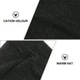 thumbnail image 2 of STRANDCHIC Cation Velour Warm Winter Hat Black, Anti-Cold Headwear for Family Use, 1 Piece, 2 of 6