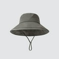 thumbnail image 5 of Straw Bucket Hat for Men - Wide Brim Beach Gardening Hat Trendy Bucket Hats For Men Women Unisex Casual Outdoor Summer Sun Hat Adjustable Drawstring Breathable Lightweight Comfortable, 5 of 5