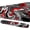 Abstract Red, variant on Large Mouse Pad for Desk - Gaming Mouse Pad with Stitched Edges, Anti-Slip Base, Desk Mat Desk Pad for Keyboard and Mouse