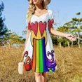 thumbnail image 3 of Puking s Sleeveless Dress long sleeve dresses Long dress woman Evening gown women's summer dresses 2024, 3 of 7