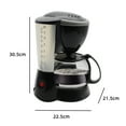 thumbnail image 2 of Amdohai Coffee Maker Small Home Portable Automatic American Drip 800W Large Capacity, 2 of 4