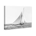 thumbnail image 2 of Wynwood Studio Transportation Wall Art Canvas Prints 'SAI - Aqquor Vela II' Boats and Yachts - Black, White, 2 of 5