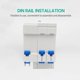 thumbnail image 2 of Miniature Residual Current Circuit Breaker 2 Poles 30mA 400V Household Electric Leakage Protector DIN Rail Installation DZ47LE-63, 2 of 5