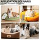 thumbnail image 4 of Cat Steam Brush\nMassage Dog Brush\nPet Grooming Hair Removal Combs, 4 of 5
