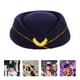 thumbnail image 3 of BRIGHTFUFU Boina, sombrero de azafata, sombrero de azafata, gorra de azafata, boina de uniforme para mujer, sombrero de boina, sombrero de azafata, sombrero de azafata, 3 of 7