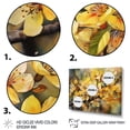 thumbnail image 3 of DESIGN ART Designart "Yellow Green Apple Tree Melody" Floral Apple Tree Canvas Prints 32 in. wide x 24 in. high, 3 of 5