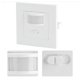 thumbnail image 5 of Detector de Movimiento Interior, Montaje Empotrado en Pared, LED Adecuado, Sensor Infrarrojo, Programable, Alcance 9m/140° 80x80x45mm, 5 of 5