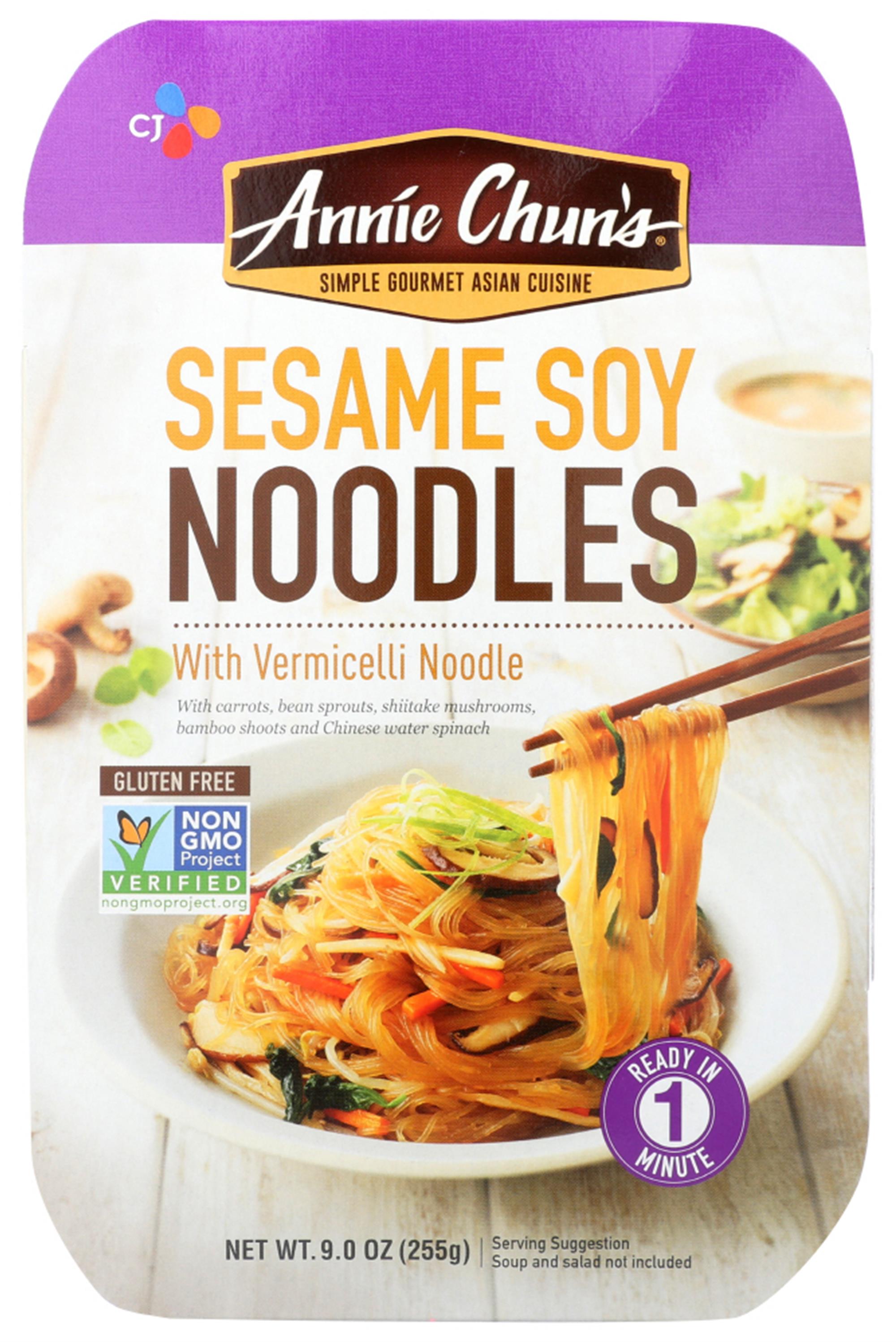 Annie Chun's Sesame Soy Noodles, 9 Oz, Pack of 6