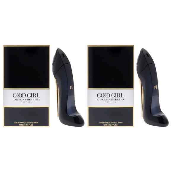 Good Girl by Carolina Herrera for Women - 2.7 oz EDP Spray - Pack of 2