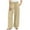 Kaki, variante sur FNFYFH Liquidation Pantalons en Lin et Coton Élégants pour Femmes Taille Élastique Coupe Ample