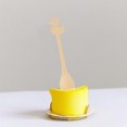 thumbnail image 3 of 6pcs Bamboo Spoons: 6 Inch Kitchen Spoon For Coffee/Ice Cream/Rice - Multi-Use Utensil For Stirring & Mixing - Cute Duck Shaped Handle, 3 of 3