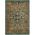 thumbnail image 3 of Unique Loom Alcott Dorchester Rug Turquoise/Navy Blue 4' 1" x 6' 1" Rectangle Border Bohemian Perfect For Living Room Bed Room Dining Room Office, 3 of 8