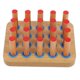 thumbnail image 1 of Wooden Pegboard For Occupational Therapy Hand Exercise Therapy Board With 20 Pegs To Improve Finger Dexterity Hand Eye Coordination, 1 of 4