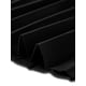 thumbnail image 5 of Vestido de encaje floral Allegra K Negro XS 3/4 mangas, 5 of 5