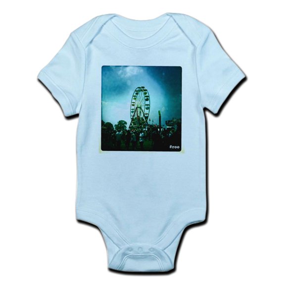 CafePress - Roo Ferris Wheel Body Suit - Baby Light Bodysuit