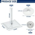 thumbnail image 2 of 100 Sets Self Stick Insulation Pins 2-1/2inch, 1.5 Inch Self Locking Washers Round 7/8 Inch Aluminum Insulation Hangers, 2 of 6