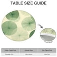 thumbnail image 6 of Green Tie Dye Overlay Pattern Round Fitted Tablecloth with Elastic Edge,Dining Table Cover Waterproof,Outdoor Round Tablecloth for Camping,Dining,Indoor and Outdoor, 6 of 7