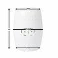 thumbnail image 5 of Vulcan Double Medallion Porcelain Ceramic Stool – Flexible Seating, Optic White, 5 of 7