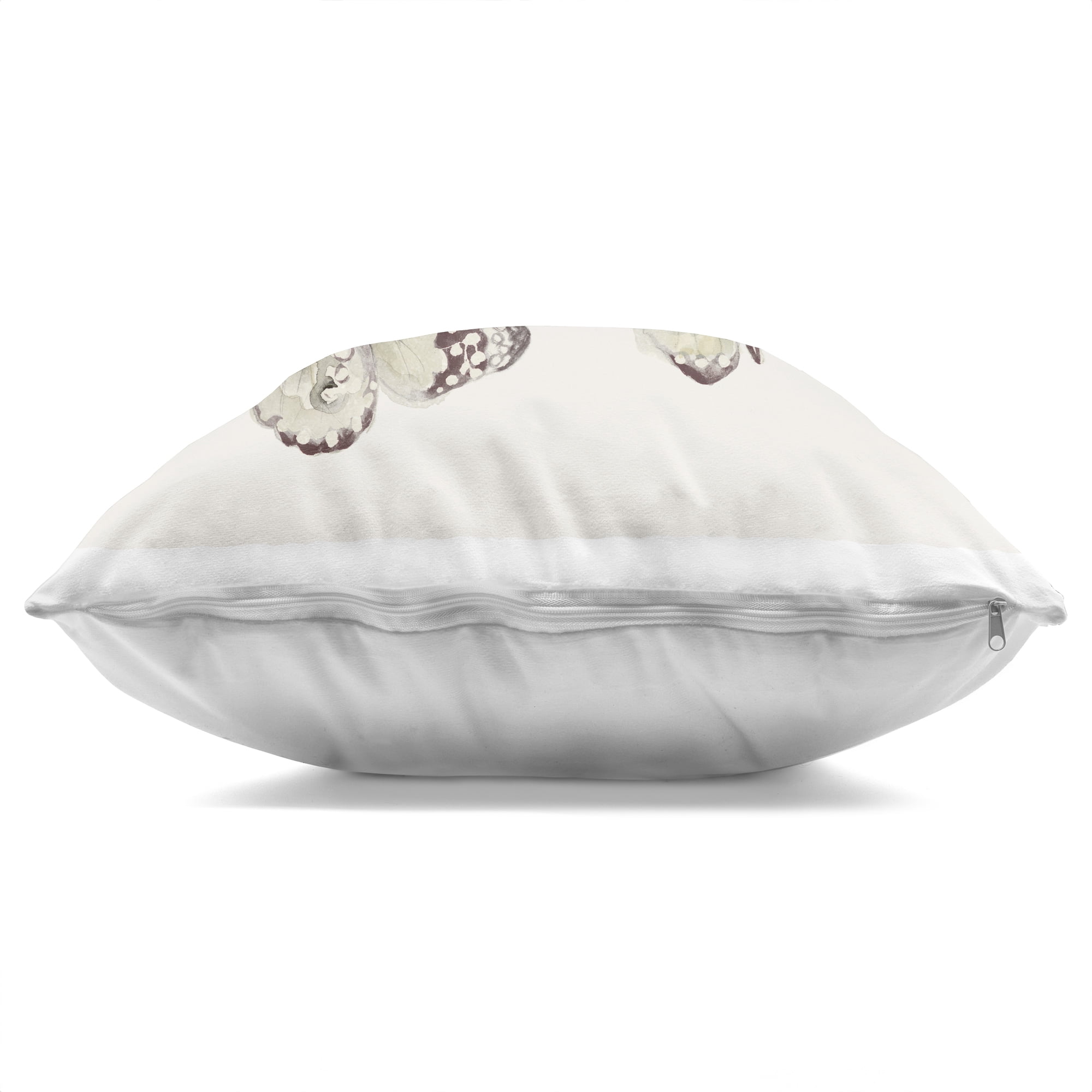 Stupell Industries Neutral Isolated Butterflies Decorative Printed Throw Pillow, design by Patricia Pinto