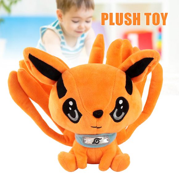 Plush Naruto Kurama Stuffed Doll Soft Throw Pillow Decorations Children Kids Birthday Present