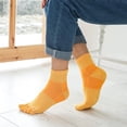 thumbnail image 4 of 3 pares de calcetines cómodos de algodón puro con puntera dividida, calcetines deportivos, calcetines de algodón para exteriores para hombres y mujeres, 4 of 6