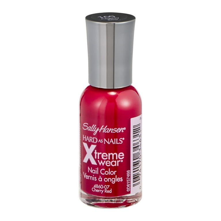 Sally Hansen Hard as Nails Xtreme Wear Nail Color, Cherry Red