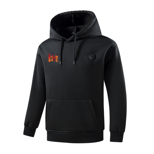Ceisia Men's Winter Gift Casual Solid Color Round Neck Long Sleeve Hoodie - Comfortable Daily Outdoor Wear