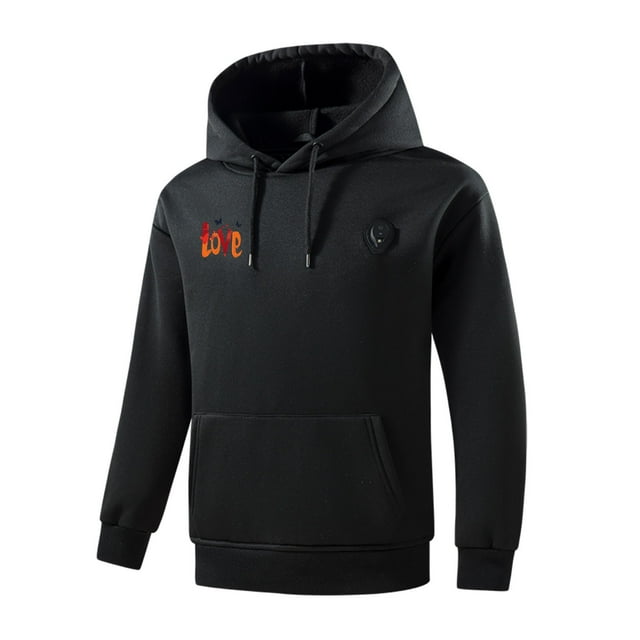 Mens Winter Coat, Heated Hooded Jacket with Charging Functionality and Multiple Heating Zones