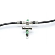 6 Foot Black - Solid Copper Coax Cable - RG6 Coaxial Cable with Connectors, F81 / RF, Digital Coax for Audio/Video, Cable TV, Antenna, Internet, Satellite, 6 Feet (1.8 Meter)