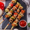 thumbnail image 5 of Qweryboo 12Pcs Marshmallow Roasting Sticks Fire Pit Kit, Extendable 12-32inch Long Metal Barbecue Skewers, Telescoping Smores BBQ Fork for Grill and Campfire, Hot Dog Camping Accessories, 5 of 8