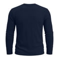 thumbnail image 6 of JIAYUE Men's T Shirt Loose Fit Casual Fashion Round Neck Casual Long Sleeve Tees Everyday Soft Lightweight Breathable For Outdoor Workout And Sport Wear, 6 of 8