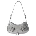 thumbnail image 3 of Bolso Hombro PU para Mujer Mano Con Correa Ajustable (vino) Rojo, 3 of 9