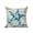 Turquoise Beige, variant on Outdoor Pillows Waterproof, Teal Starfish Coastal Bedding Throw Pillows with Insert for Couch Sofa Bed, Summer Beach Nautical Retro 16x16 Inch Pillowcases Decorative Camping Patio Pillow Set of 1