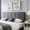 Charcoal grey, variant on Fabric Material - Adjustable Height Function - Bed Assembly / Customize Bed Headboard Height