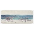 thumbnail image 1 of Driftwood Kitchen Mat, Nature Theme Branch of the Fallen Tree near the Mountain Lake and the Forest, Plush Decorative Kitchen Mat with Non Slip Backing, 47" X 19", Cream Green, by Ambesonne, 1 of 1