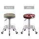thumbnail image 5 of Balery Christmas Buffalo Plaid Fundas de asiento para taburete de bar redondo de tela de terciopelo ajustables que protegen de arañazos y manchas para sillas de 14 a 17 pulgadas.-12 inch, 5 of 7