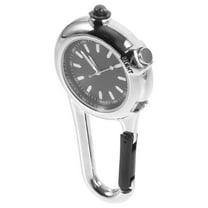 FRCOLOR Pocket Watch Hiking Pocket Watch Small Carabiner Watch Watch Outdoor Activity Watch