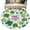 Purple, variant on Large Area Rugs for Living Room Bedroom, St. Patrick's Day 5'x8' Rug Washable Carpet Runner Indoor Outdoor, Spring Lucky Green Shamrock Cloud Blue Non Slip Floor Mats Rug for Kitchen, Bathroom