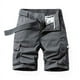 thumbnail image 1 of pstuiky Pantalones cortos deportivos para hombre, Pantalones cortos cargo de talla grande para hombre, con múltiples bolsillos, holgados, para playa y verano Pantalones cortos deportivos para hombre, 1 of 3