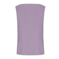 thumbnail image 3 of Scyoekwg Women's Shirts Casual Trendy Sleeveless Basic Tank Tops Loose Going Out Top Ladies Blouses Dressy Casual Womens Summer Fashion, 3 of 4