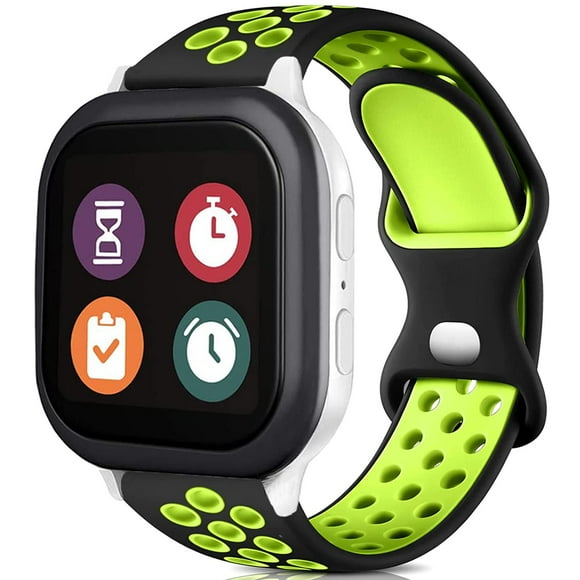 Silicone Sport Gizmo Watch Band Replacement for Kids 20mm Soft Breathable Smartwatch Band Compatible with Gizmo Watch 3 2 1 for Boys and Girls